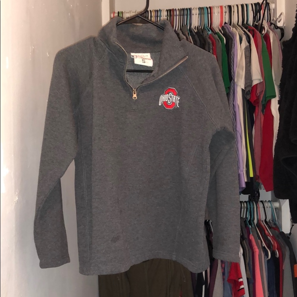 Half-zip Ohio State Sweatshirt